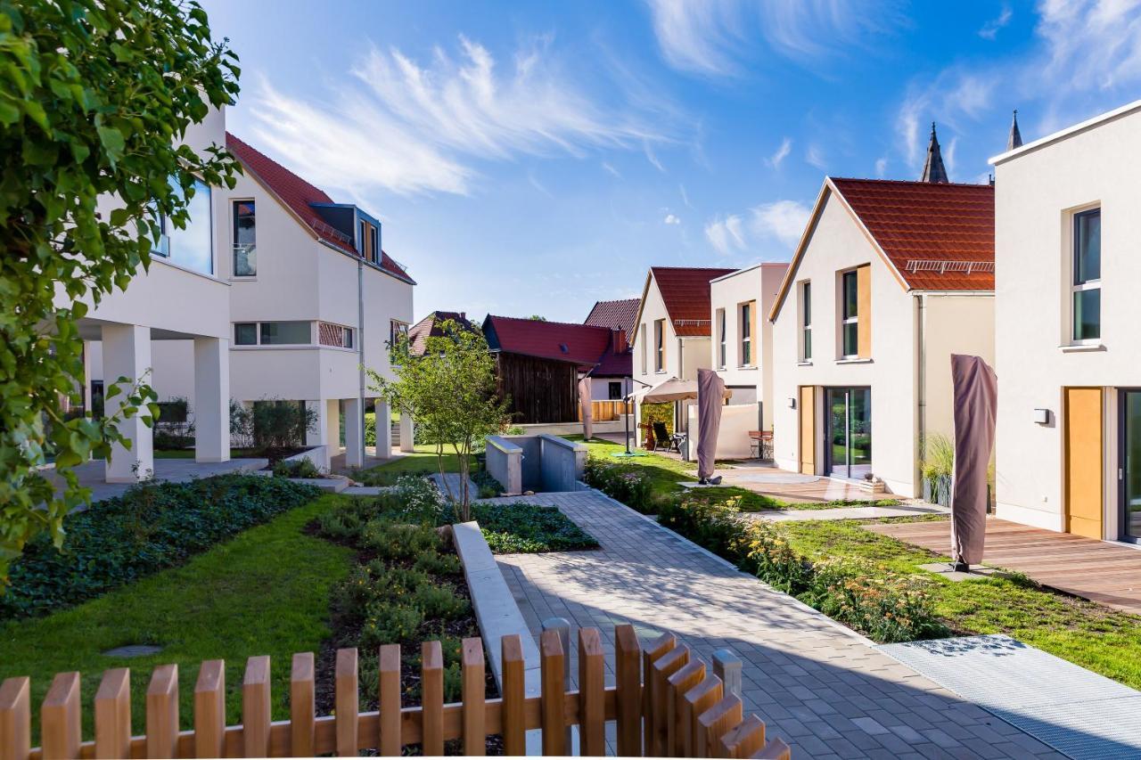 Gaestehaus Brunnenkunst - Exklusiv Wohnen Im Herzen Der Stadt Arnstadt Buitenkant foto